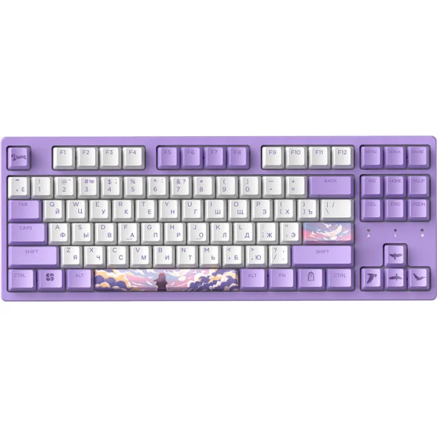 Клавиатура Dareu A87L (сиреневый)